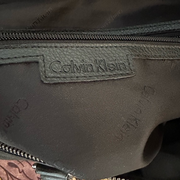 Calvin Klein Leather Satchel - Picture 7 of 7
